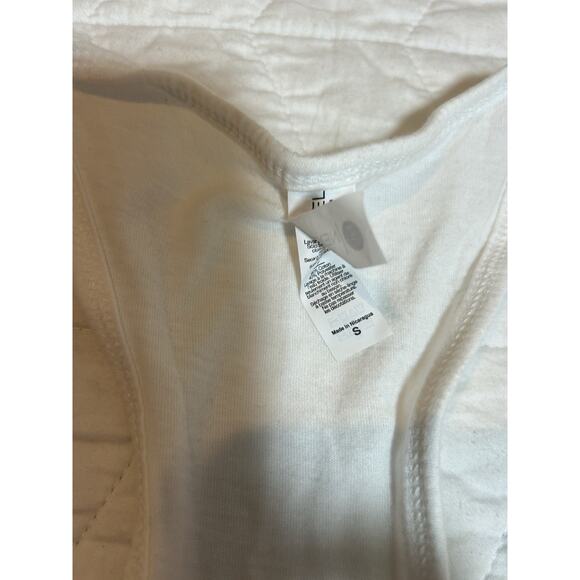 Burn Boot camp Wake Forest Racerback Tank S white blue women size Small - Picture 4 of 5